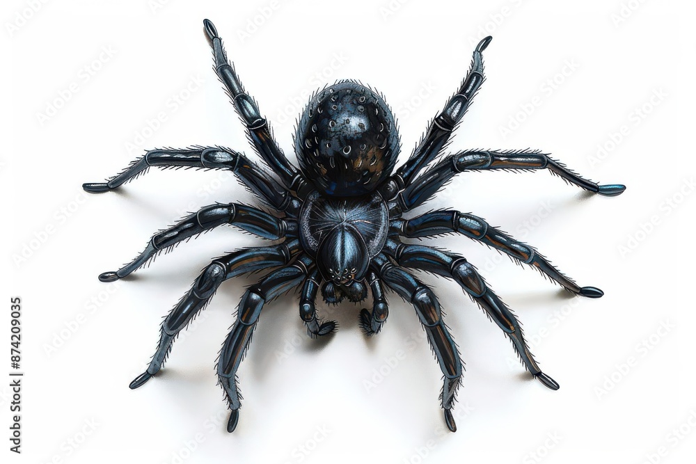 a creepy spider adornment with a hidden joke, halloween theme, dark and humorous, digital painting, isolated on white background a creepy spider adornment with a hidden joke, halloween theme, dark and humorous, digital painting, isolated on white background