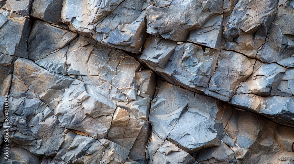 Photo of stone texture pattern - generative ai Photo of stone texture pattern - generative ai