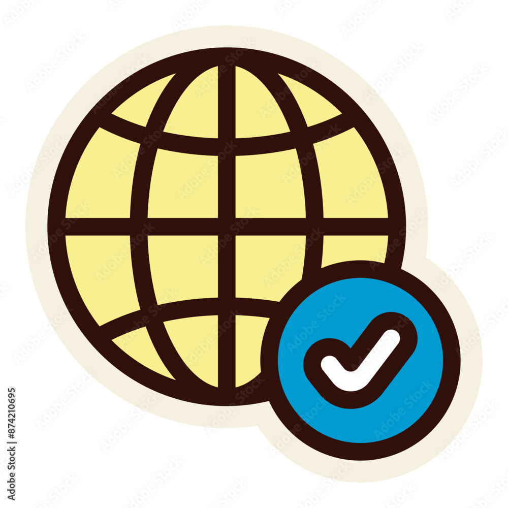 internet network secure check sign sticker internet network secure check sign sticker