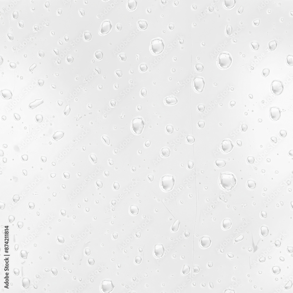 Seamless pattern of raindrops on semi-transparent glass Seamless pattern of raindrops on semi-transparent glass