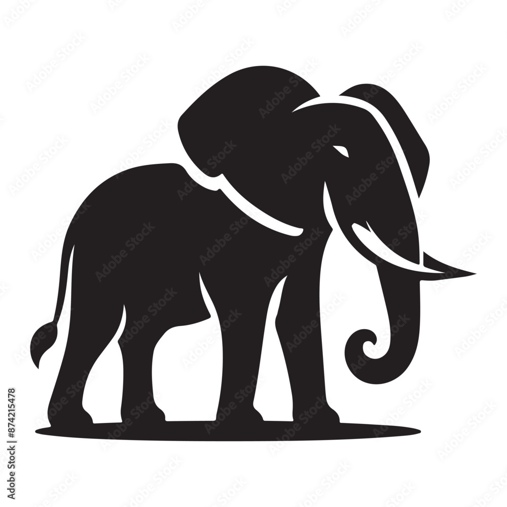 Premium Quality Elephant Silhouette Vector Premium Quality Elephant Silhouette Vector