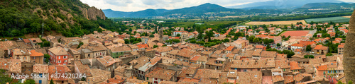 Les Mées, village Français, ville française, photographie de voyage, tourisme, touristique, vue de la ville des Mées