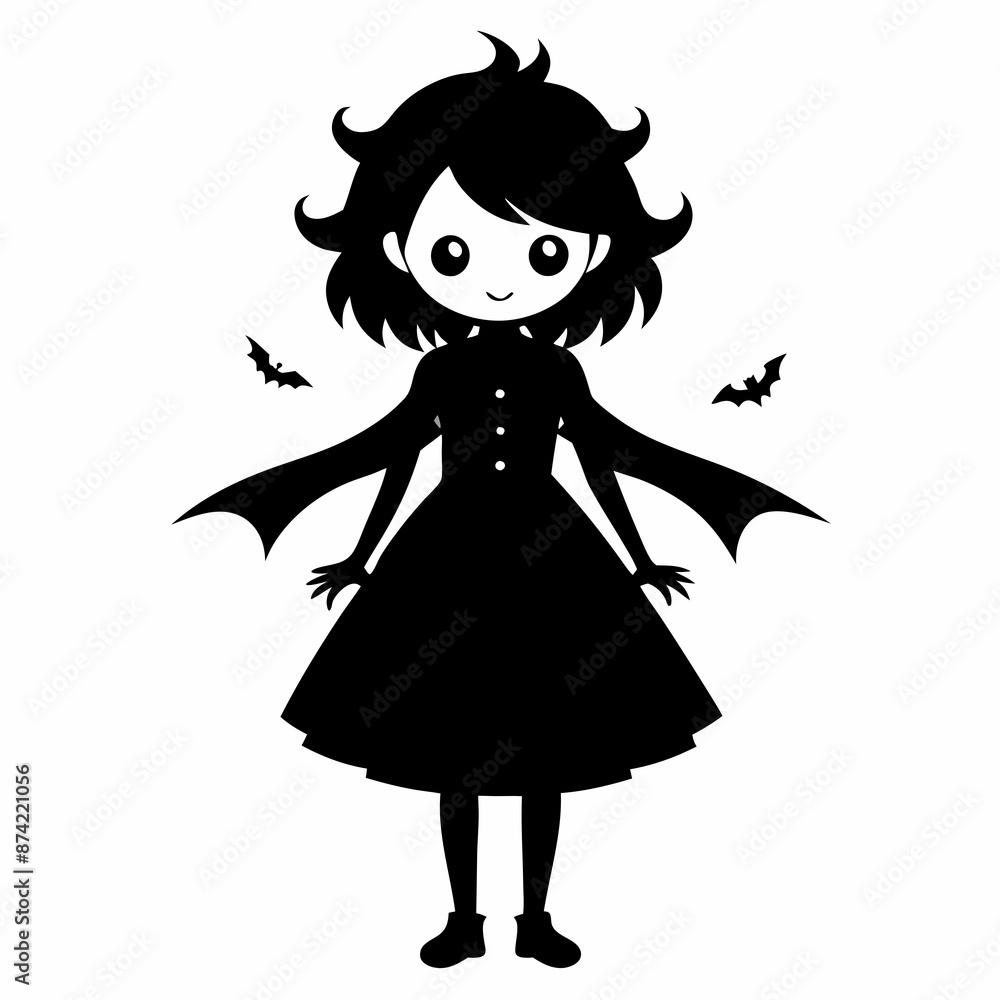 black girl halloween black vector silhouette black girl halloween black vector silhouette