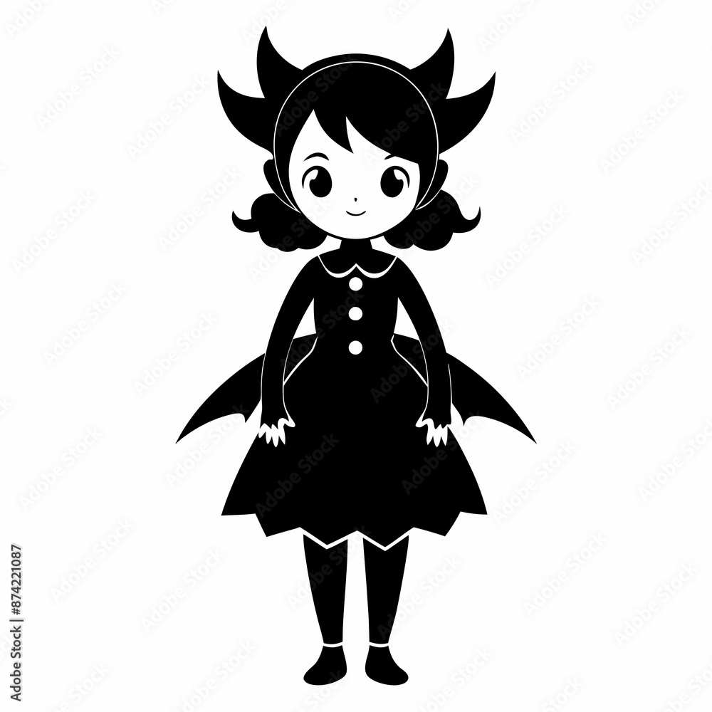 black girl halloween black vector silhouette black girl halloween black vector silhouette