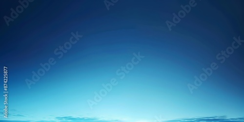 Smooth gradient transitioning from navy blue to sky blue, providing a calm and professional look, perfect for corporate products or tech gadgets