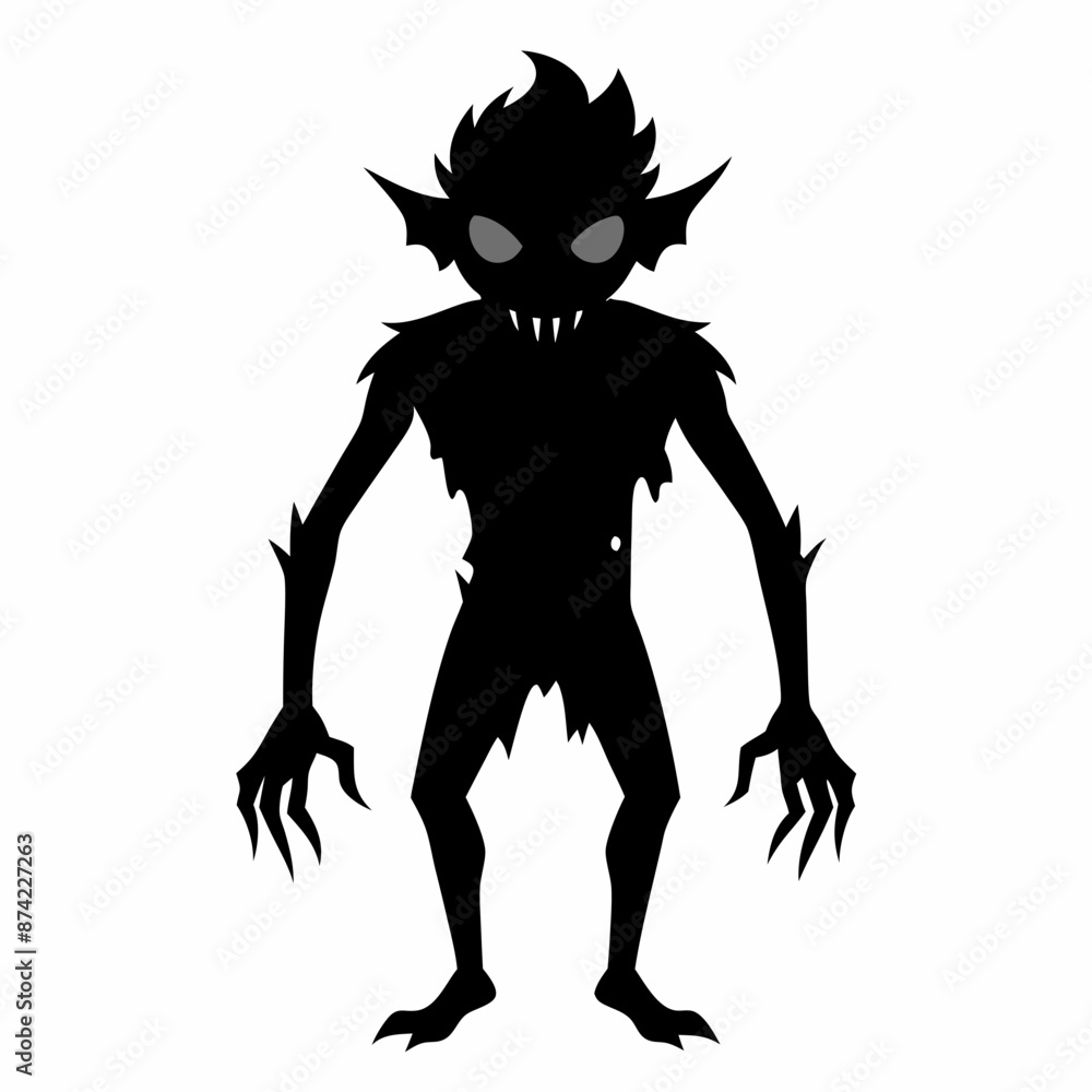 black creepy halloween black vector silhouette black creepy halloween black vector silhouette