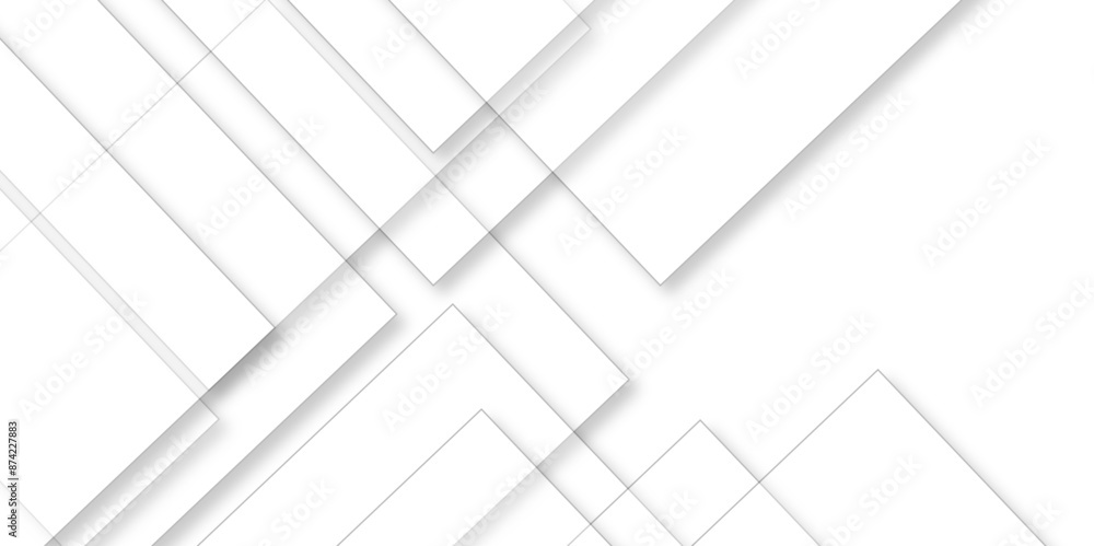 Abstract retro pattern seamless light white geometric square and line vector background. White and gray geometric square technology seamless white banner concept for business and presentation purpose Abstract retro pattern seamless light white geometric square and line vector background. White and gray geometric square technology seamless white banner concept for business and presentation purpose