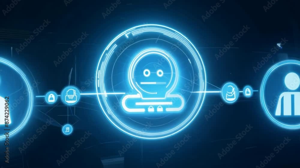 social network cyber futuristic technology concept social network cyber futuristic technology concept