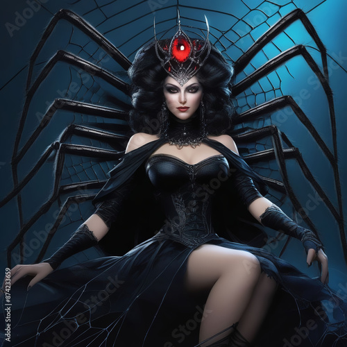 Fantasy, Spider Queen Arachne ÌåêÌÉÄÏßÄ,Í±∞ÎØ∏Ïùò Ïó¨Ïôï ÏïÑÎùºÌÅ¨ÎÑ§ Generative AI