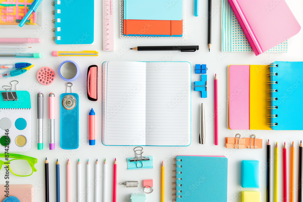 Organized School Supplies for Back to School Organized School Supplies for Back to School