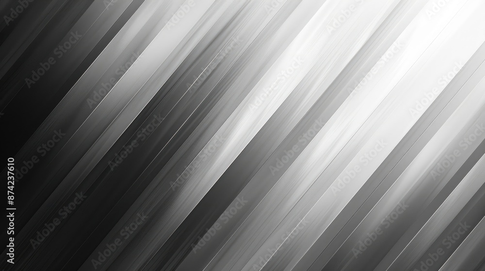 Gradient background in shades of gray and white with a metallic finish Gradient background in shades of gray and white with a metallic finish