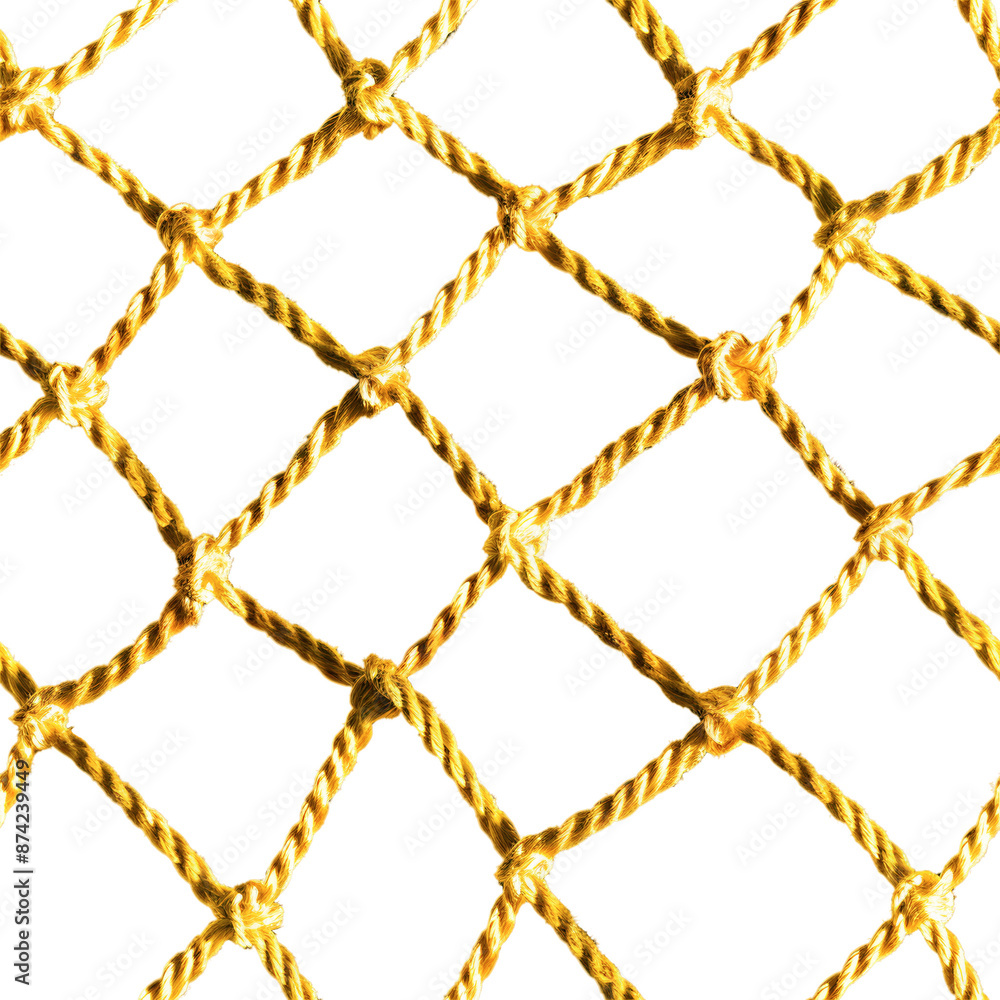 Rope net pattern with transparent background, isolated, seamless texture Rope net pattern with transparent background, isolated, seamless texture