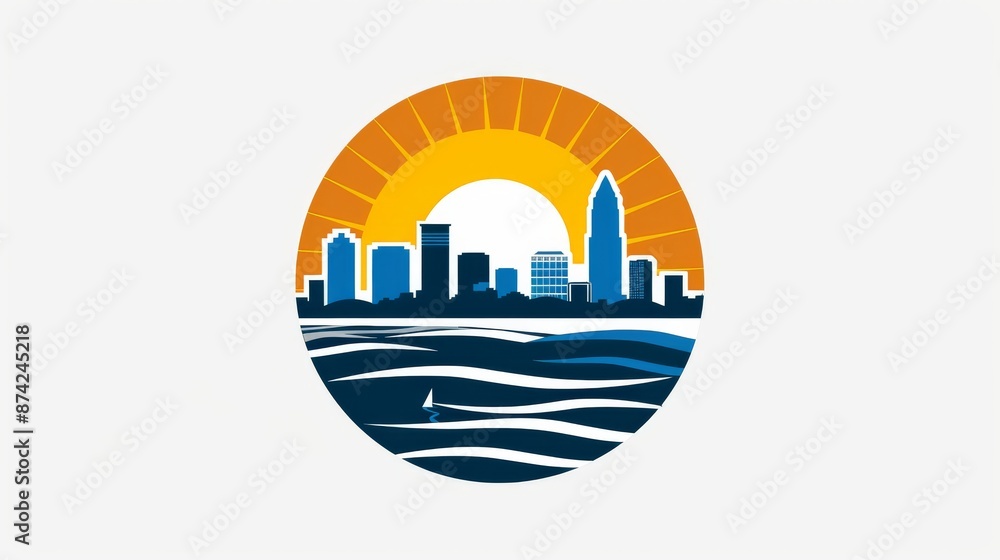give me a logo for a website about Jacksonville Florida give me a logo for a website about Jacksonville Florida
