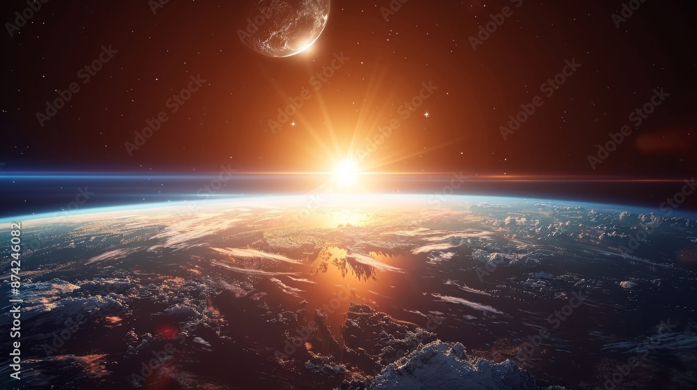 Sunrise from Space Sunrise from Space