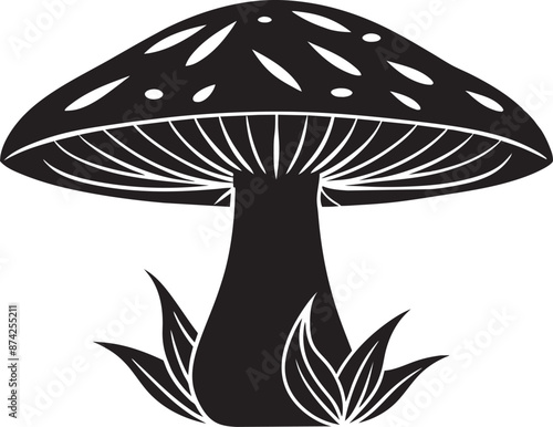 illustration of mushroom