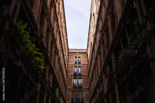 Passatge del Credit in Gothic Quarter Barcelona