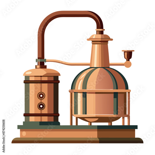 With its swirling function and sparge arm, the handcrafted copper kettle produces an ideal
