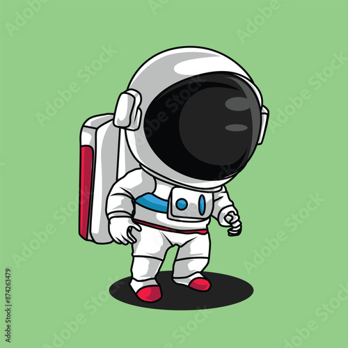 Astronaut cute pose