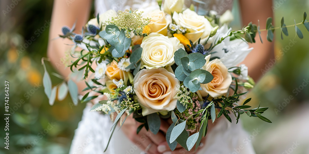 wedding, bouquet