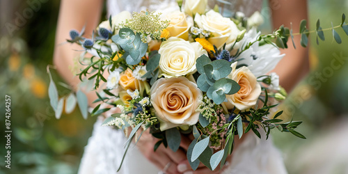 Obraz na płótnie wedding, bouquet w salonie