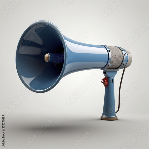 Megaphone isolated on white background