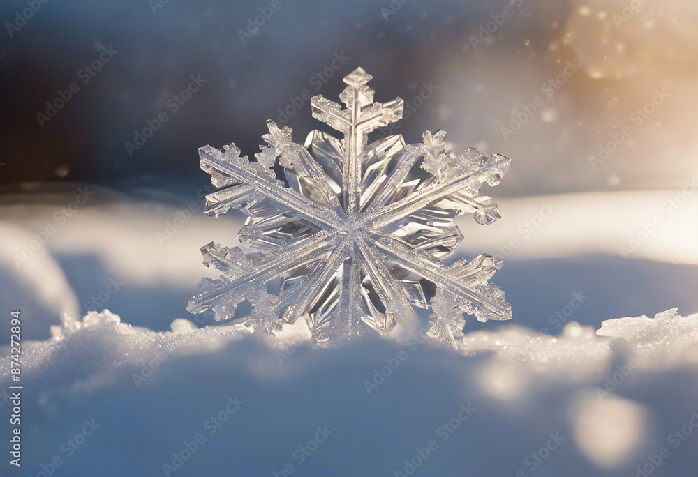 Macro photo of an ice flower, ice crystal. Close-up with a snow crystal
Macro photo of an ice flower, ice crystal. Close-up with a snow crystal