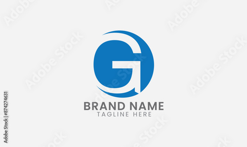 Free Download G Letter Cricle Logo  - GFXLoad