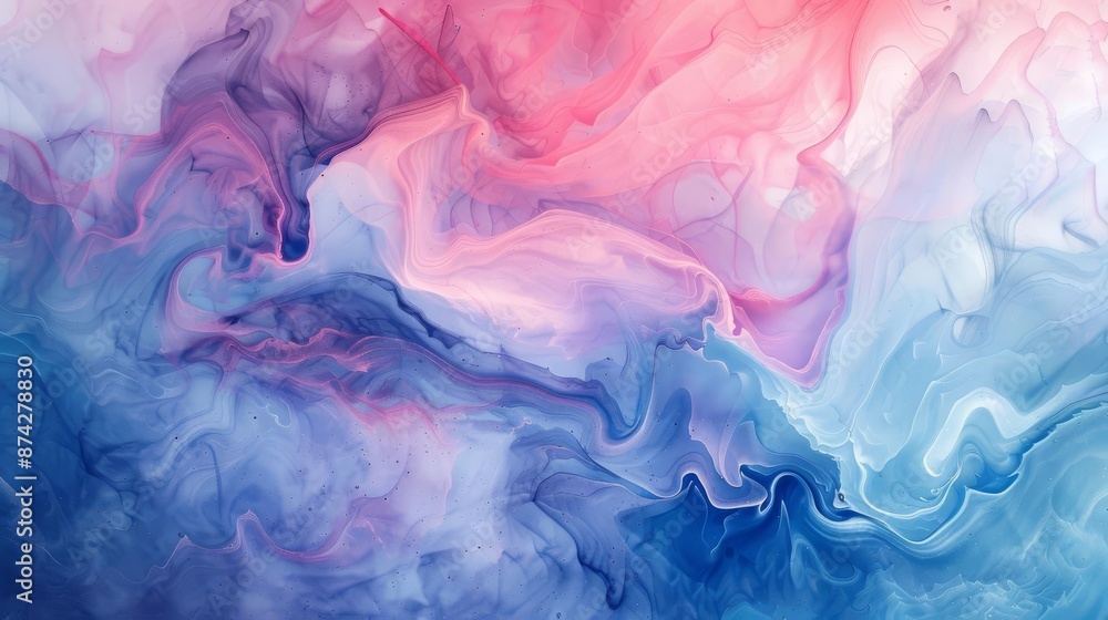 High-angle perspective, decorative abstract modern art, fluid shapes, soft pastels, watercolor techniques, perfect for posters, greeting cards, calming and whimsical aesthetic High-angle perspective, decorative abstract modern art, fluid shapes, soft pastels, watercolor techniques, perfect for posters, greeting cards, calming and whimsical aesthetic