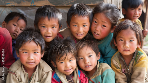 Radiant Smiles: The Beauty of Childhood Across Cultures