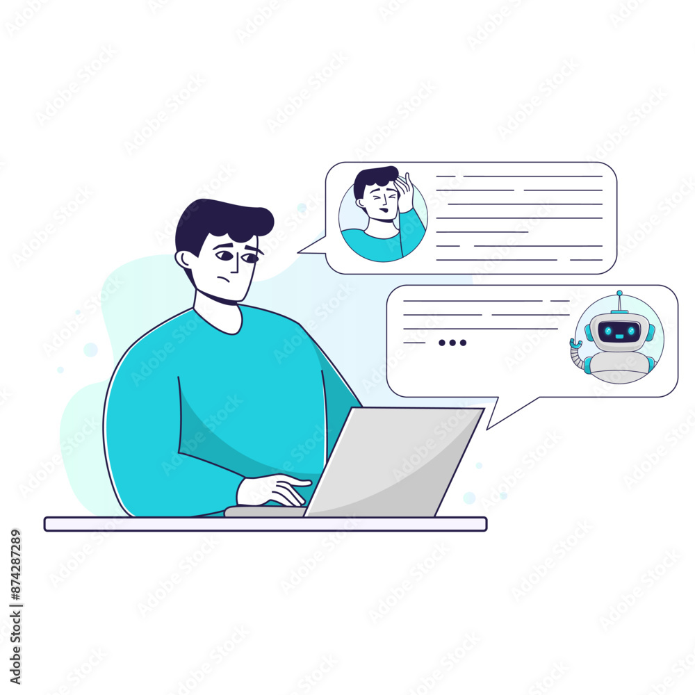 medical robot assistant consults online, collects anamnesis and prescribes treatment. Concept of medicine of the future. Personalized healthcare, AI-enabled diagnostics and telemedicine innovations. medical robot assistant consults online, collects anamnesis and prescribes treatment. Concept of medicine of the future. Personalized healthcare, AI-enabled diagnostics and telemedicine innovations.