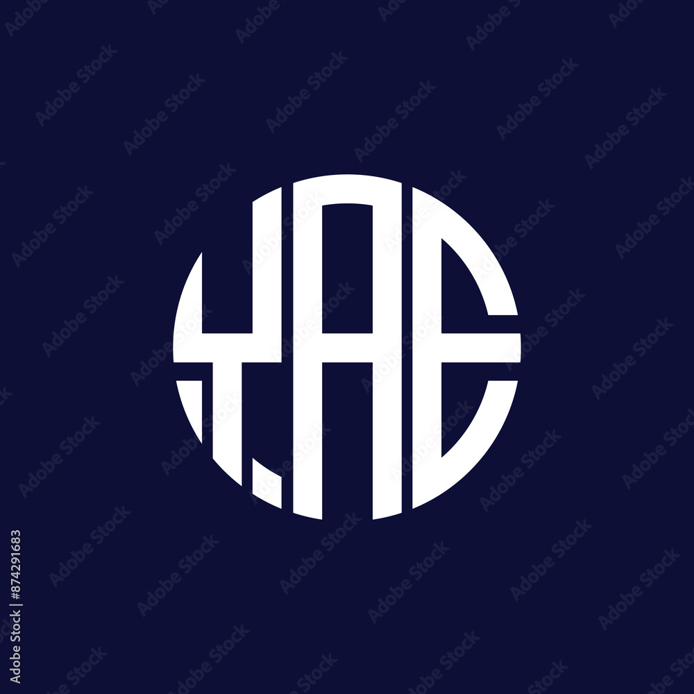 Fototapeta premium yae circle logo design