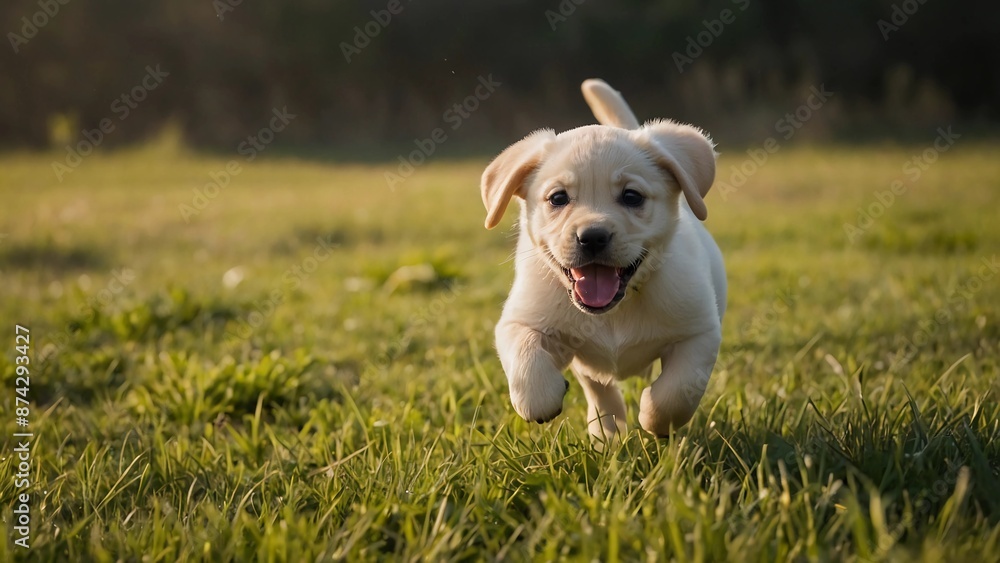 golden retriever running,The image shows a yellow lab puppy running on a green grassy field. The puppy appears to be happy and joyful. golden retriever running,The image shows a yellow lab puppy running on a green grassy field. The puppy appears to be happy and joyful.