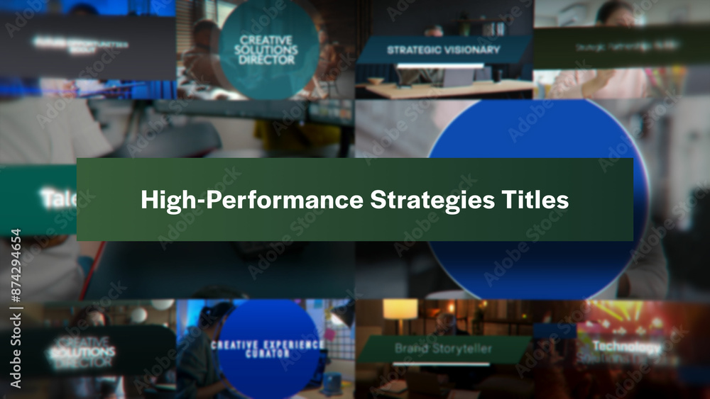 High Performance Strategies Titles | 10 Motion Titles with Control ...