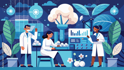 Innovative Teamwork in Modern Laboratory Setting