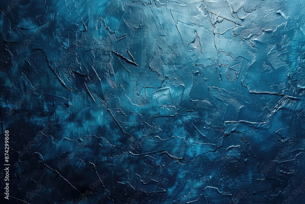Closeup of rough blue textured grunge background Closeup of rough blue textured grunge background