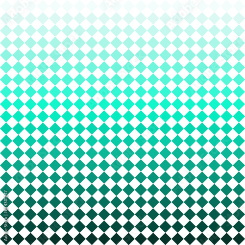 Green square with a gradient from dark to light, on a white background.