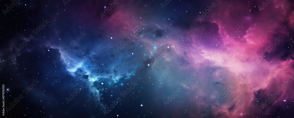 Obraz premium Planets and galaxy, science fiction wallpaper. Beauty in the universe.