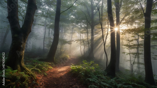 Mysterious Journey in the Forest