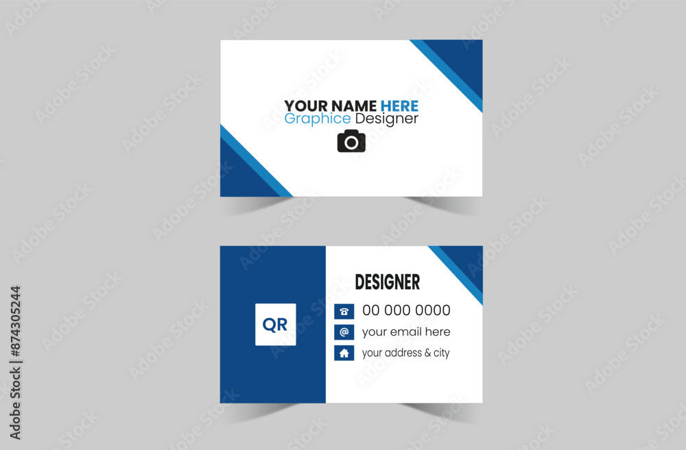 Futuristic business card design. Vector business card template Visiting card for business and personal use Vector illustration design...... Futuristic business card design. Vector business card template Visiting card for business and personal use Vector illustration design......
