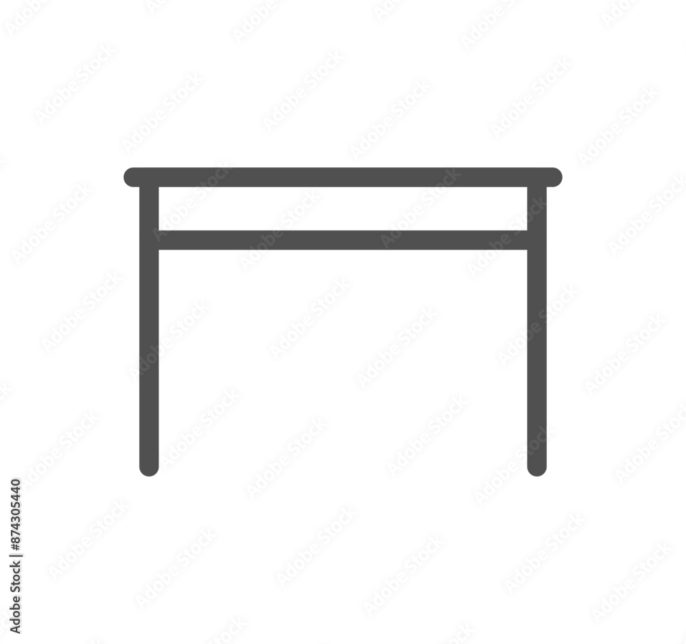 Furniture and household icon outline and linear vector.
Furniture and household icon outline and linear vector.
