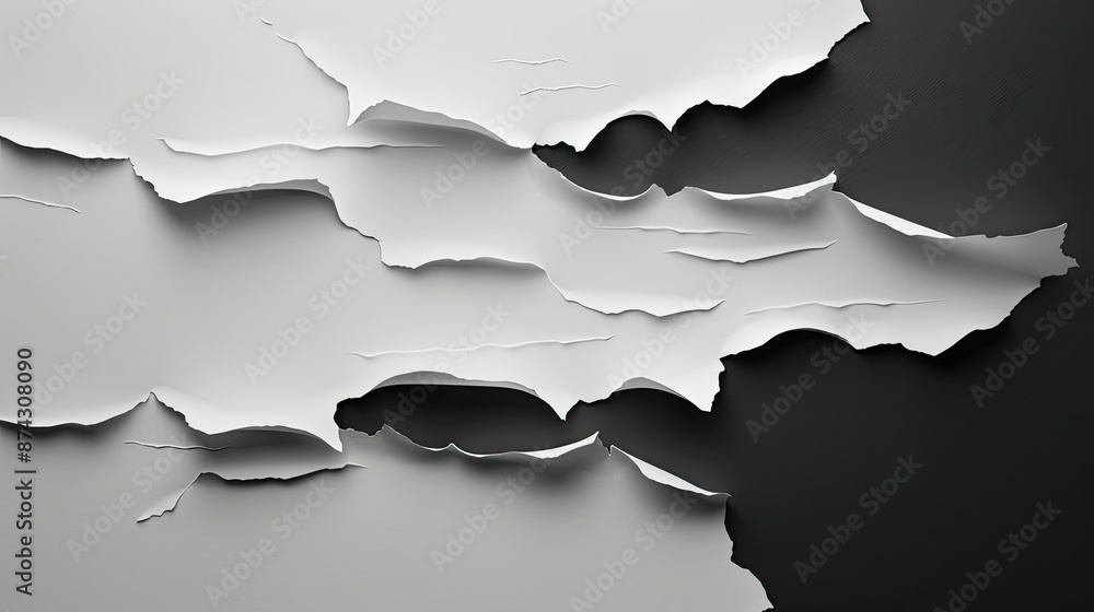 Peeling Paint Reveals Hidden Depths Peeling Paint Reveals Hidden Depths