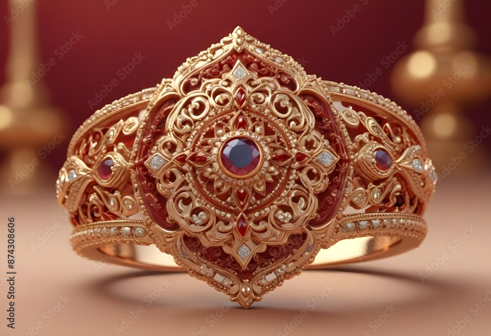 gold and diamond ring with beautiful design for weddings engagment for females mockup gold and diamond ring with beautiful design for weddings engagment for females mockup