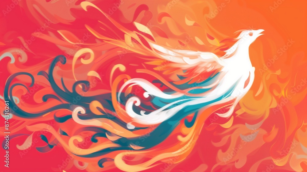 Dynamic Phoenix coding framework concept with a vibrant flying Phoenix illustration, symbolizing the rapid development of rich, interactive web applications. Dynamic Phoenix coding framework concept with a vibrant flying Phoenix illustration, symbolizing the rapid development of rich, interactive web applications.