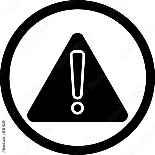 Emergency Glyph Black Icon
