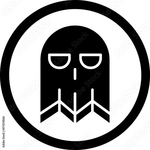 Executioner Glyph Black Icon