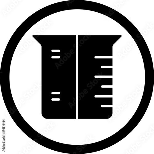 Measuring Glyph Black Icon