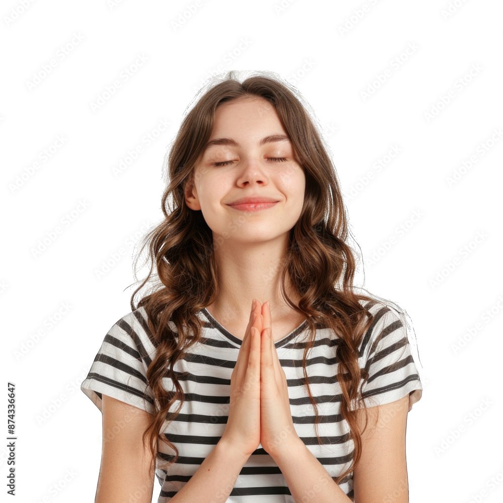 portrait of a young girl practicing yoga portrait of a young girl practicing yoga