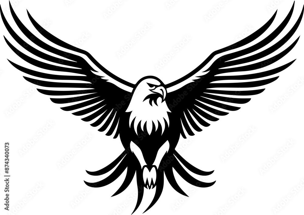 Obraz premium eagle vector illustration