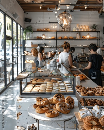 a bakery filled with lots of fresh baked goods