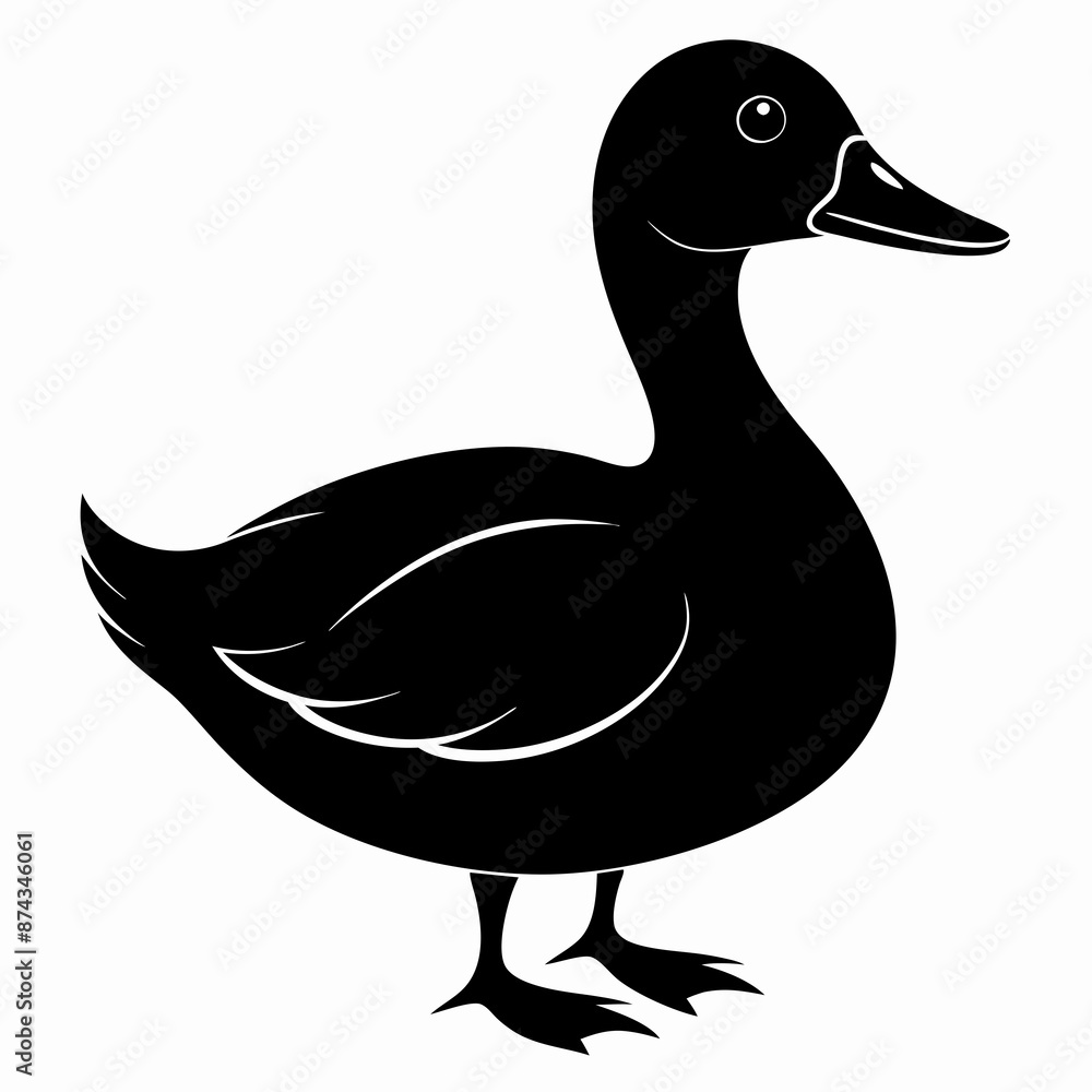duck vector illustration, duck isolated on white, duck silhouette, duck vector art duck vector illustration, duck isolated on white, duck silhouette, duck vector art